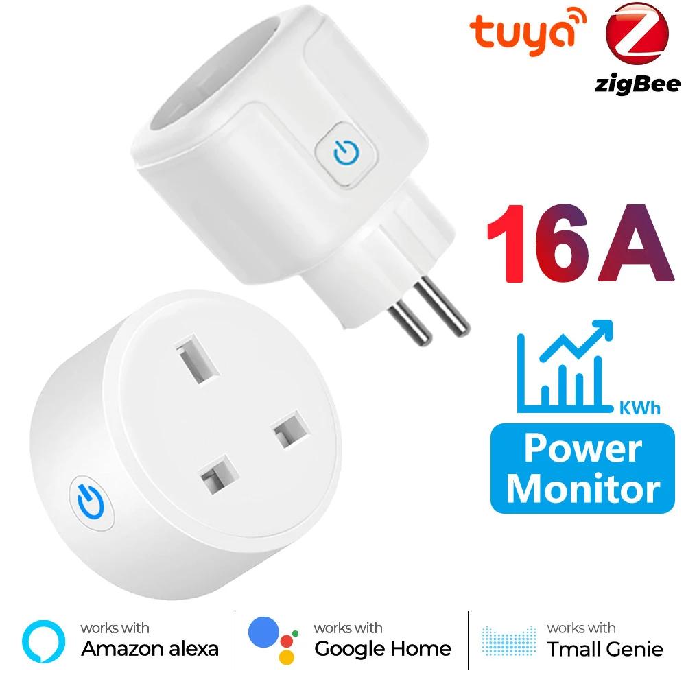 Tuya ZigBee Ʈ ÷,  , Ÿ̸ ,   ܼƮ, ˷,  Ȩ ýƮ , 16A 